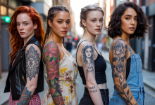 women sleeve tattoo ideas