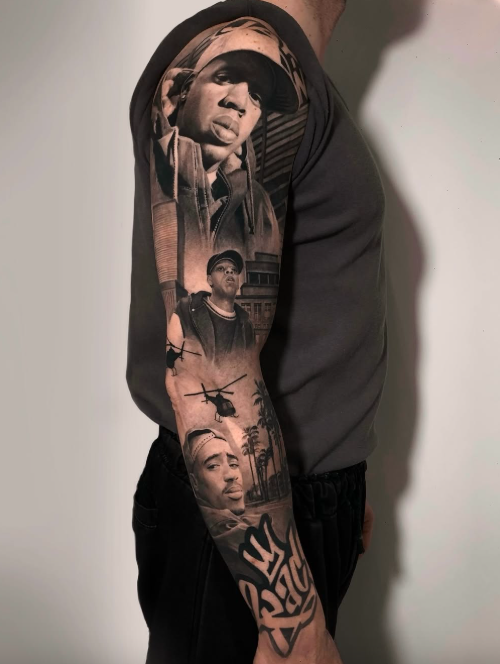 best arm tattoos for guys