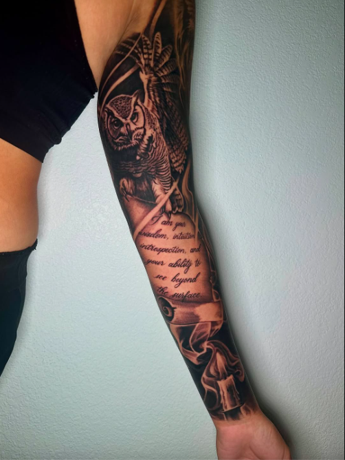 sleeve tattoo for women