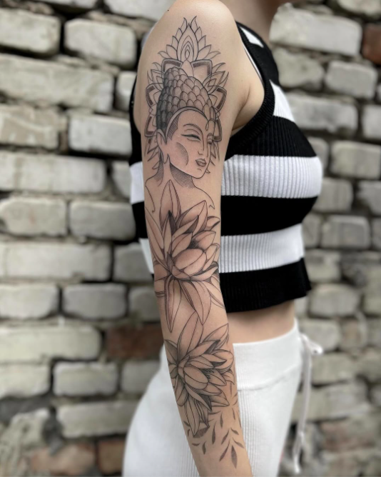 sleeve tattoo for women