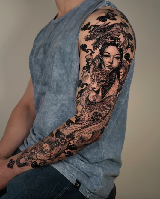 arm tattoos for guys